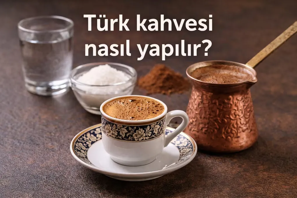 Türk Kahvesi Nasıl Yapılır?